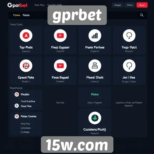 Análise das funcionalidades do site gprbet